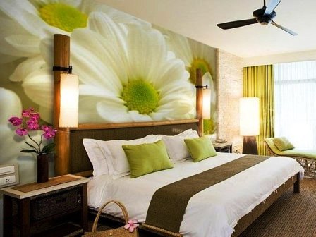 фотообои цветы в интерьере спальни фотообои цветы в интерьере спальни