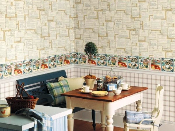 Какие бумажные обои выбрать для кухни