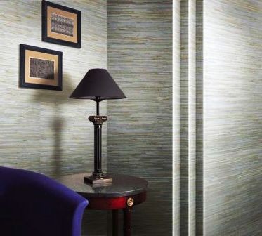 Натуральные обои в интерьере фото