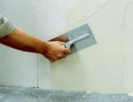 шпаклевка гипсокартона под обои