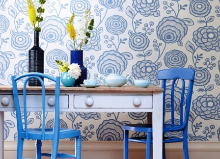 Современные обои в интерьере фото, видео, особенности